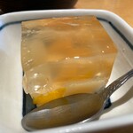 品川駅前すし処　藤寿司 - フルーツのゼリー