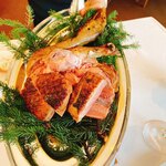 レストラン・モリエール - 後で運ばれた鴨肉