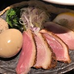 鴨出汁中華蕎麦 麺屋yoshiki - 特製鴨出汁手揉み醤油つけ蕎麦