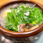 日本ばし さく間 - 牡蠣鍋 できたよ～ （一人一鍋）