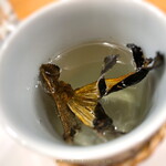 日本ばし さく間 - ひれ酒 （あ～，もうすぐお正月ですね）