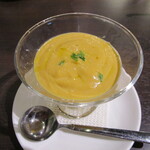 伊酒リア - 「人参の冷製ポタージュスープ」（150円）