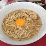ラーメン二郎 - ここでたまごIN！