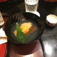 日本料理 太月 - アワビ、からすみ、牛蒡