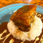 立川ビアホール - この肉感！しかもホロホロトロトロに煮込まれてます。