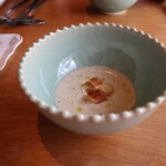 ル レストラン - ★スープ　菊芋（生姜みたいな見た目）体にも良さそう