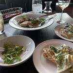 Legato - 2021/12 グリルチキンシーザーサラダ 1,100円（税込み）