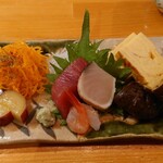 ひしの寿司 - 突き出しアップ