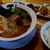 濃厚煮干とんこつラーメン 石田てっぺい - 料理写真:とりそば＋ごはん（ランチサービス）＋煮干バー（サービス）