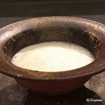 カーサ・デル・チーボ - 毛蟹のｽﾌｫﾙﾏｰﾄと菊芋のｽﾌﾟｰﾏ