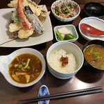 和さび - 鰈の唐揚げカレー餡