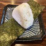 Yoshimatsu - 蕎麦の実入りおにぎり150円