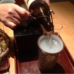 手打ち蕎麦 寺田家 - 蕎麦焼酎のソバ湯割り