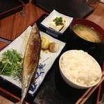 七冨久 - 焼き魚定食▽･ｗ･▽