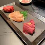 焼肉ホルモン 風土. - ホルモン刺し盛り