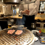 焼肉ホルモン 風土. - 昆布〆牛タン