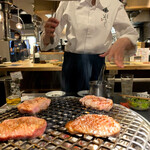 焼肉ホルモン 風土. - 特選厚切りタン