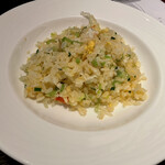 中国料理 カリュウ(ヨコハマ グランド インターコンチネンタル ホテル) - アラカルト　レタス炒飯　2021.11