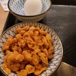 国産十割蕎麦の店 そばだ家 - 桜海老揚げ玉