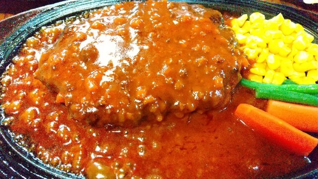 カムイ 肥後高田 ハンバーグ 食べログ