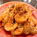 錦福 香港美食 - 避风塘虾球（避風塘とエビの炒め物）
