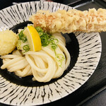 讃岐うどん 白庵 - ちくたま天ぶっかけ冷 ¥920-