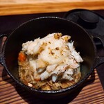 炭火割烹 白坂 - ⚫「せいこ蟹　リゾット風」