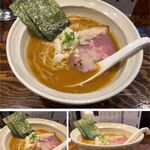 麺屋武平 - 濃厚煮干しラーメン830円,麺屋武平(名古屋市栄)食彩品館.jp撮影