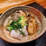 炭火割烹 白坂 - ⚫「牡蠣の揚げ出し」