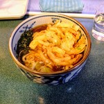 明神そば - 天ぷらそば