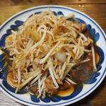 卓 - 豚モヤシ炒めその１