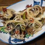 卓 - アジ南蛮漬けその３