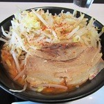 ジャンクガレッジ - 味噌ラーメン並(野菜増し)￥７８０