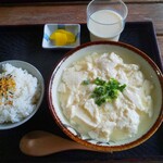 とうふの比嘉 - ゆし豆腐セット(大)