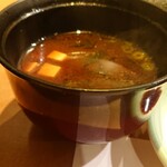 すし割烹 小笠原 - 赤だし