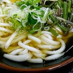 うどんそば 西の浦 - 山菜うどん。