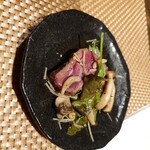 海鮮 イタリアンバル ルチアーノ - こちらもちゃんと取り分けてくださいます。(*´σｰ｀)ｴﾍﾍ