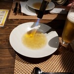 海鮮 イタリアンバル ルチアーノ - もっともっと炙って～❤️