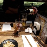 海鮮 イタリアンバル ルチアーノ - 赤ワインにシフト