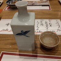 赤坂うまや 新宿 - 大分県 燗酒 西の関 徳利税別1350円