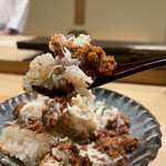 鮨 十兵衛 - 贅沢極まりないセイコ蟹ごはん