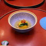 那須温泉　山楽 - 蒸し物（南瓜饅頭）