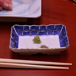 那須温泉　山楽 - 台の物（塩等）