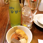 ふじ丸 - コダマシリーズは昭和な瓶。柚子胡椒のおでんのお通し