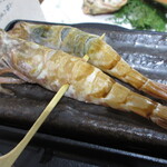 旬魚 たつみ - もさえび塩焼き