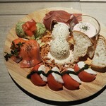 Cheese Egg Garden - お得なイタリア前菜盛り合わせ6種