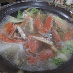旬魚 たつみ - 松葉がに鍋②