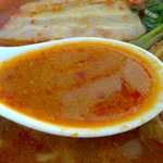 函館ラーメン藍 - 味噌と豆板醤と香味油であっちあっちです