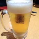 Sumibi Yakitori Itadori Shiogama Ekimae Ten - 生啤酒