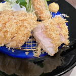 とんかつ 蒼樹 - 切り口はこんな感じ